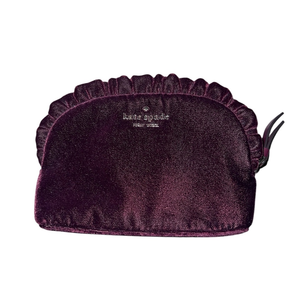 Kate Spade Dawn Place Small Purple Travel Cosmetic Bag